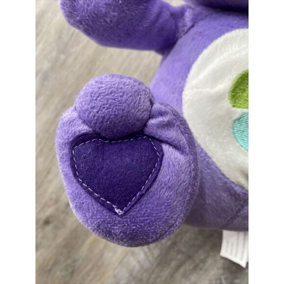 Care Bears 2013 Harmony Teddy Bear 12" Purple Rainbow Flower Plush Kelly Toy - Picture 4 of 8